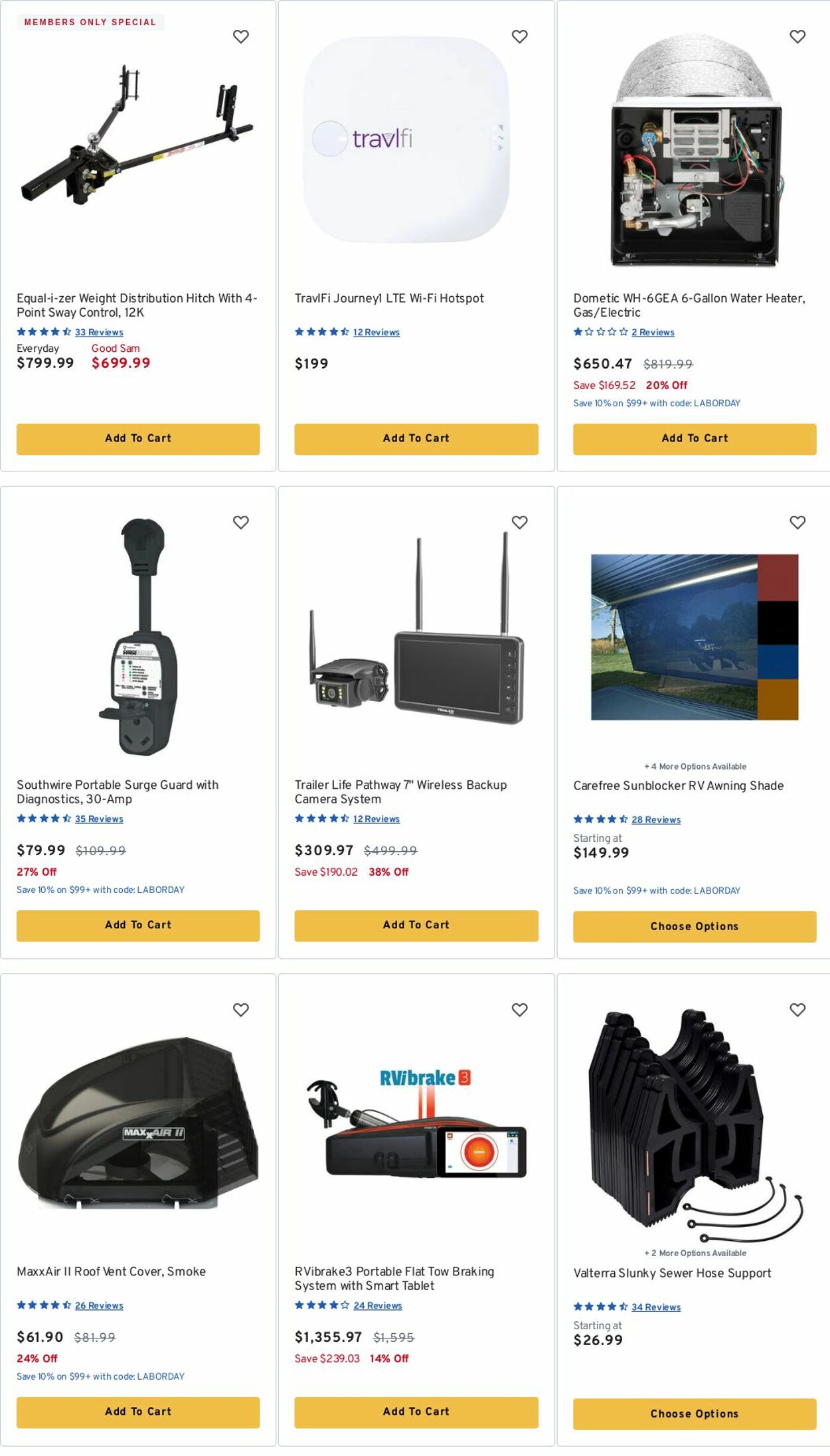 Weekly ad Camping World 09/01/2025 - 09/16/2025
