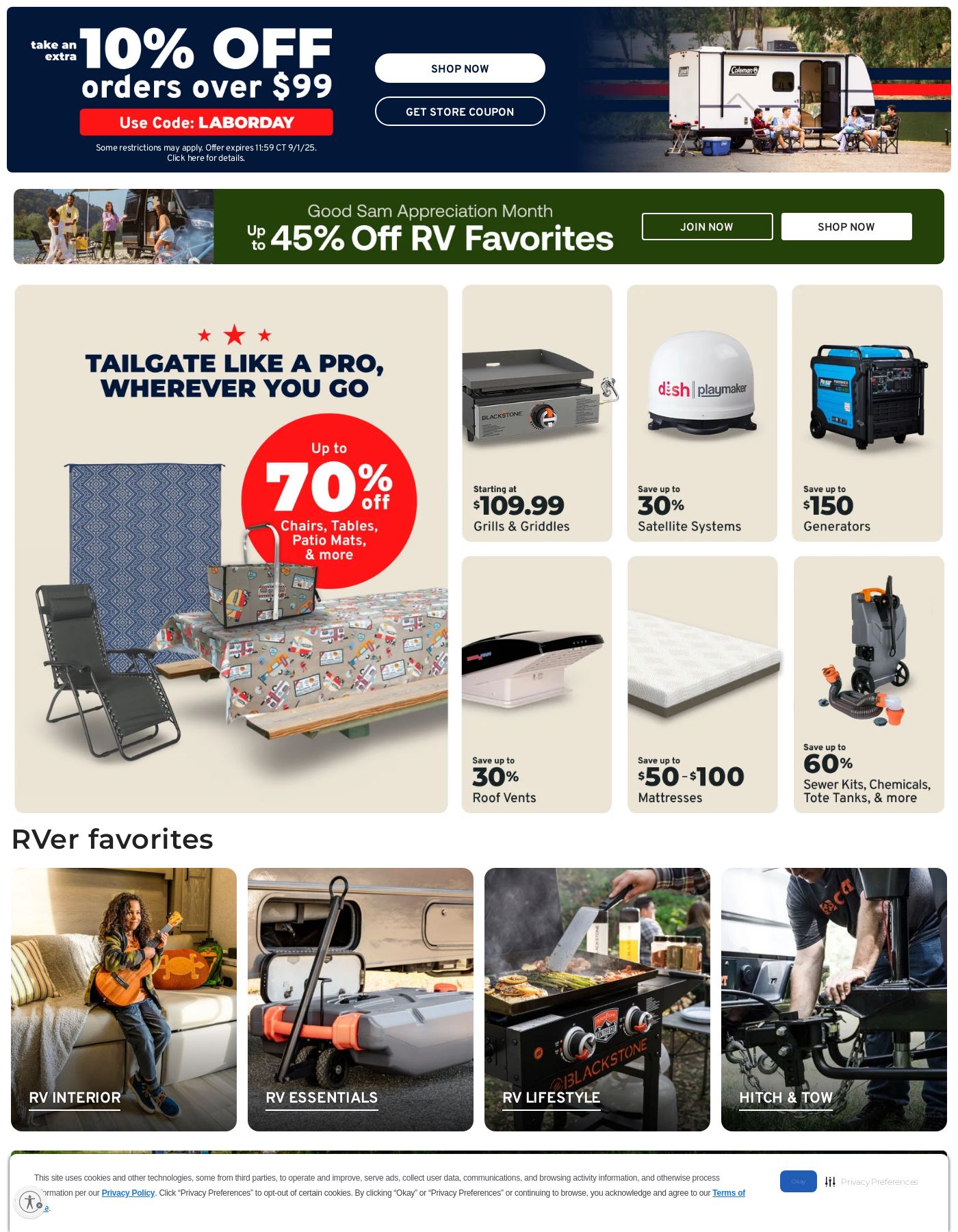 Weekly ad Camping World 09/01/2025 - 09/16/2025