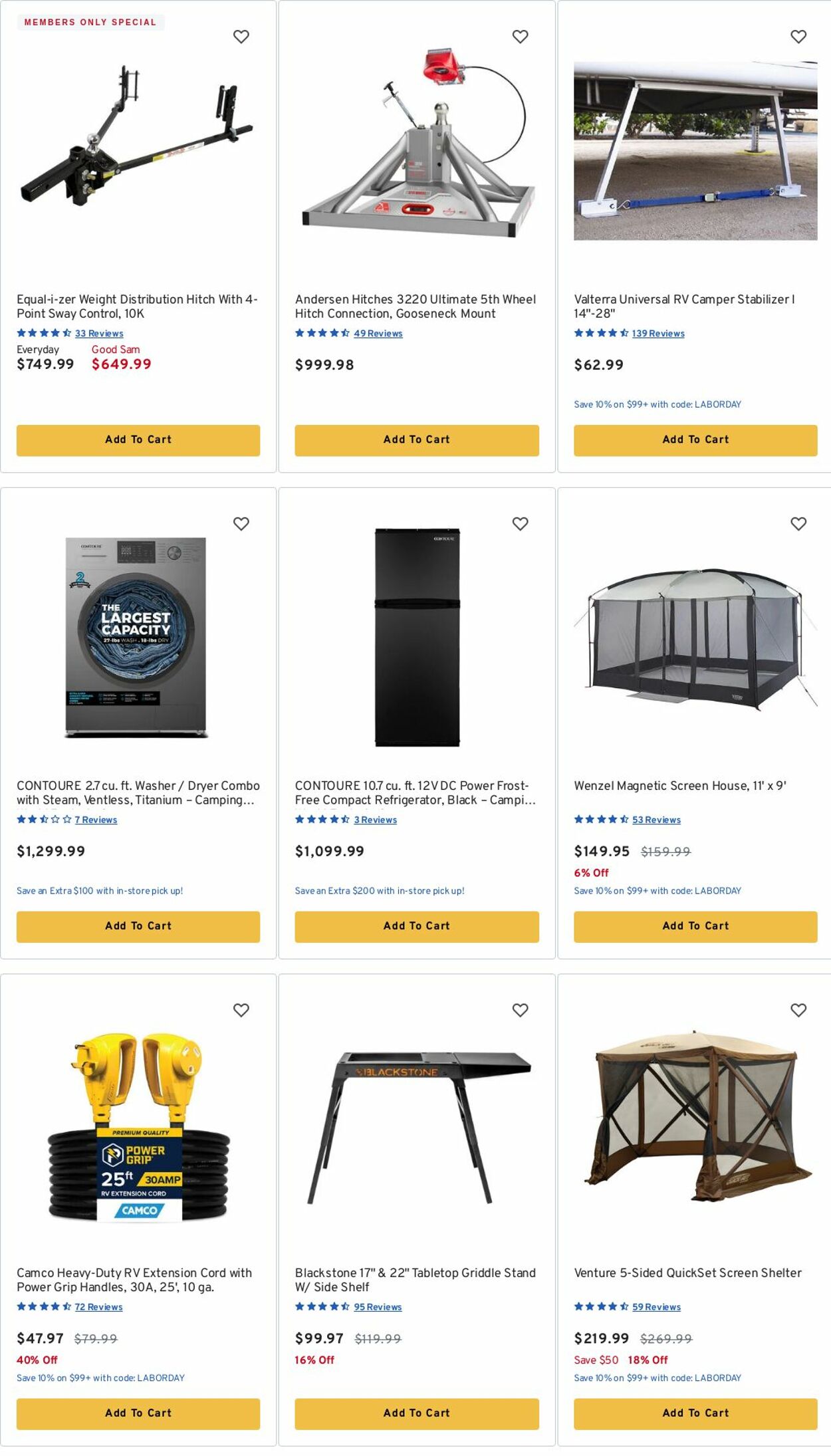Weekly ad Camping World 09/01/2025 - 09/16/2025