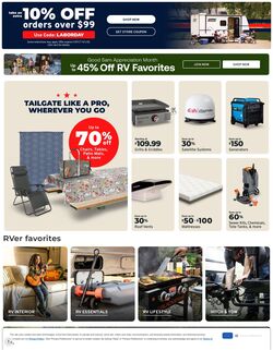 Weekly ad Camping World 09/01/2025 - 09/16/2025