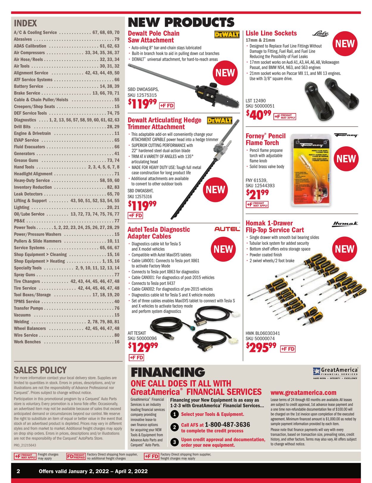 Weekly ad CarQuest 01/02/2022 - 04/02/2022