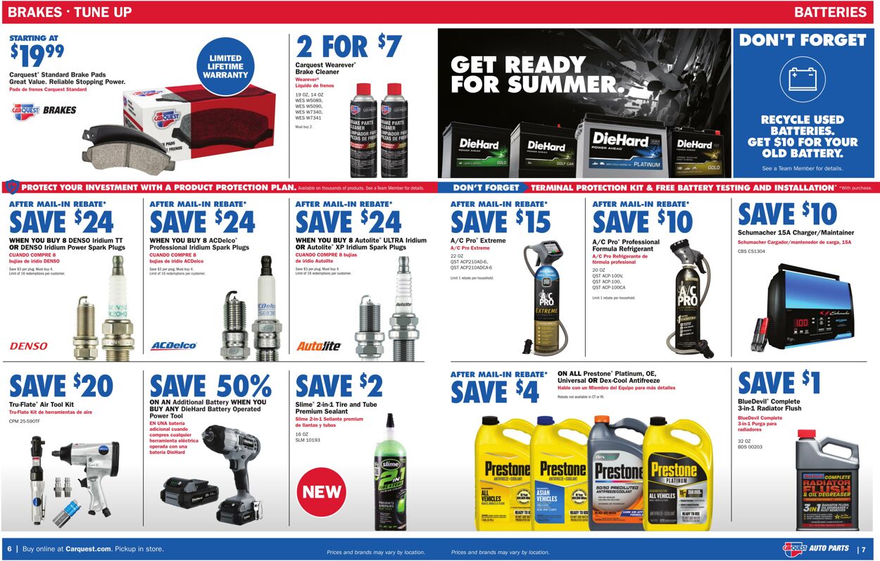 Weekly ad CarQuest 03/31/2022 - 05/25/2022