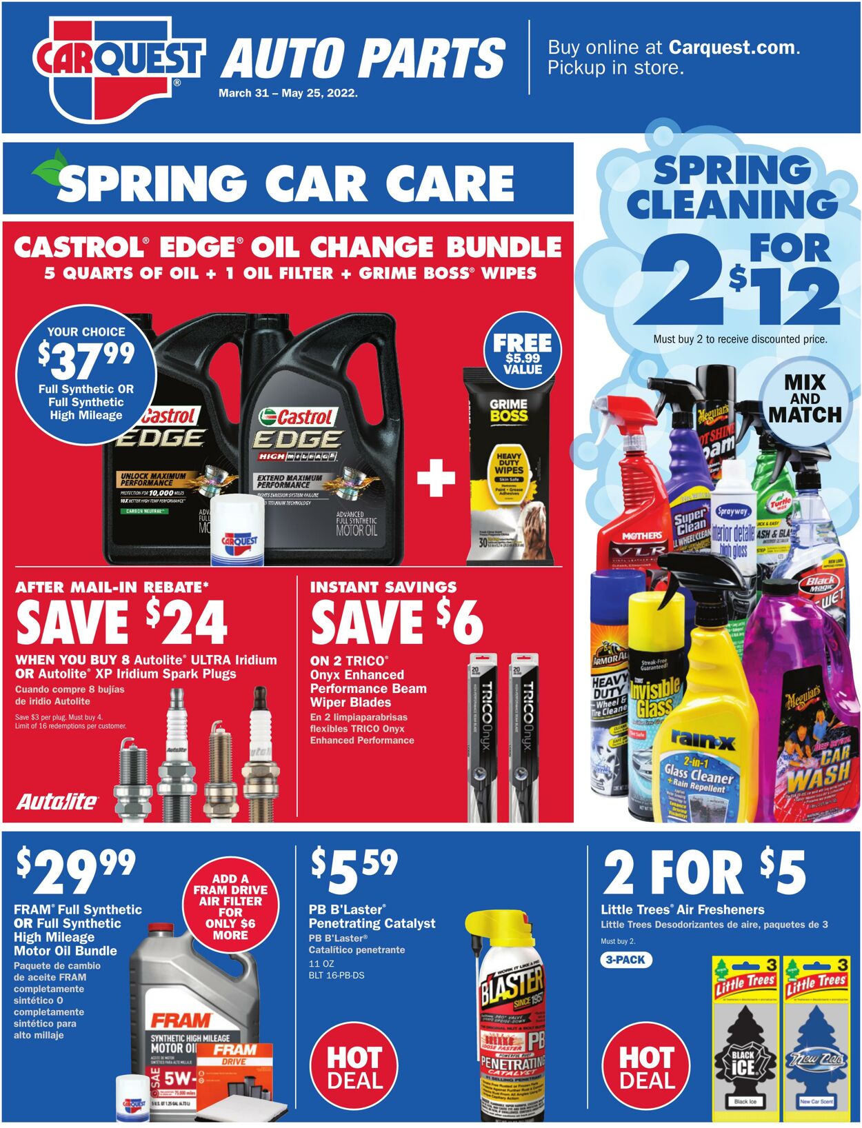 Car Quest Promotional weekly ads