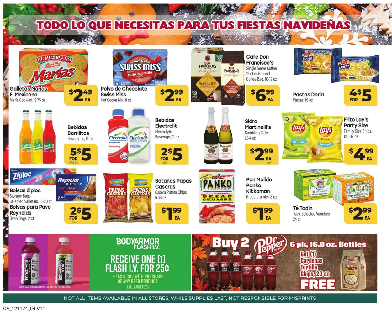 Weekly ad Cardenas Markets 12/11/2024 - 12/31/2024