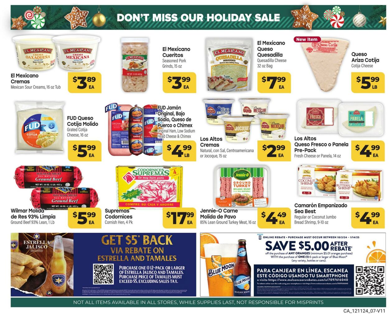 Weekly ad Cardenas Markets 12/11/2024 - 12/31/2024