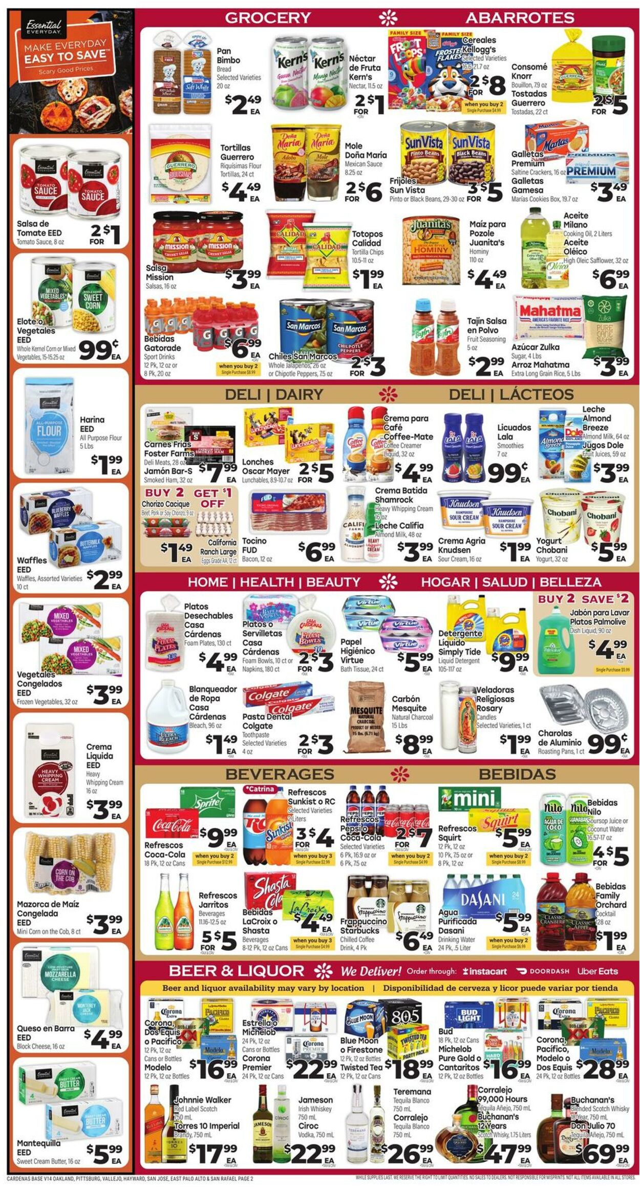 Weekly ad Cardenas Markets 10/16/2024 - 10/22/2024