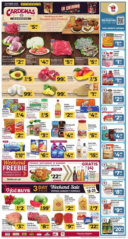 Weekly ad Cardenas Markets 09/28/2022 - 10/04/2022