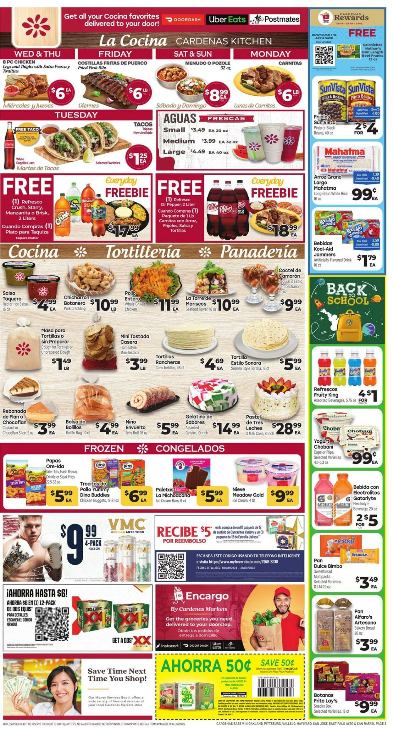 Weekly ad Cardenas Markets 08/21/2024 - 08/27/2024