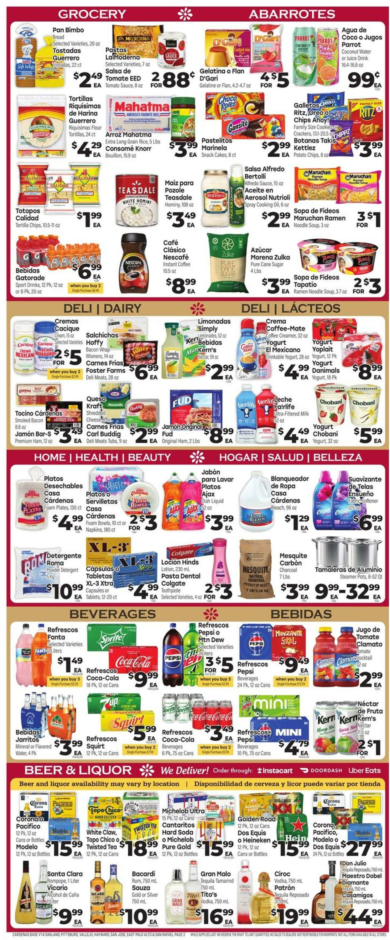 Weekly ad Cardenas Markets 09/18/2024 - 09/24/2024