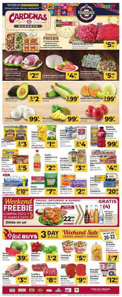 Weekly ad Cardenas Markets 09/25/2024 - 10/01/2024