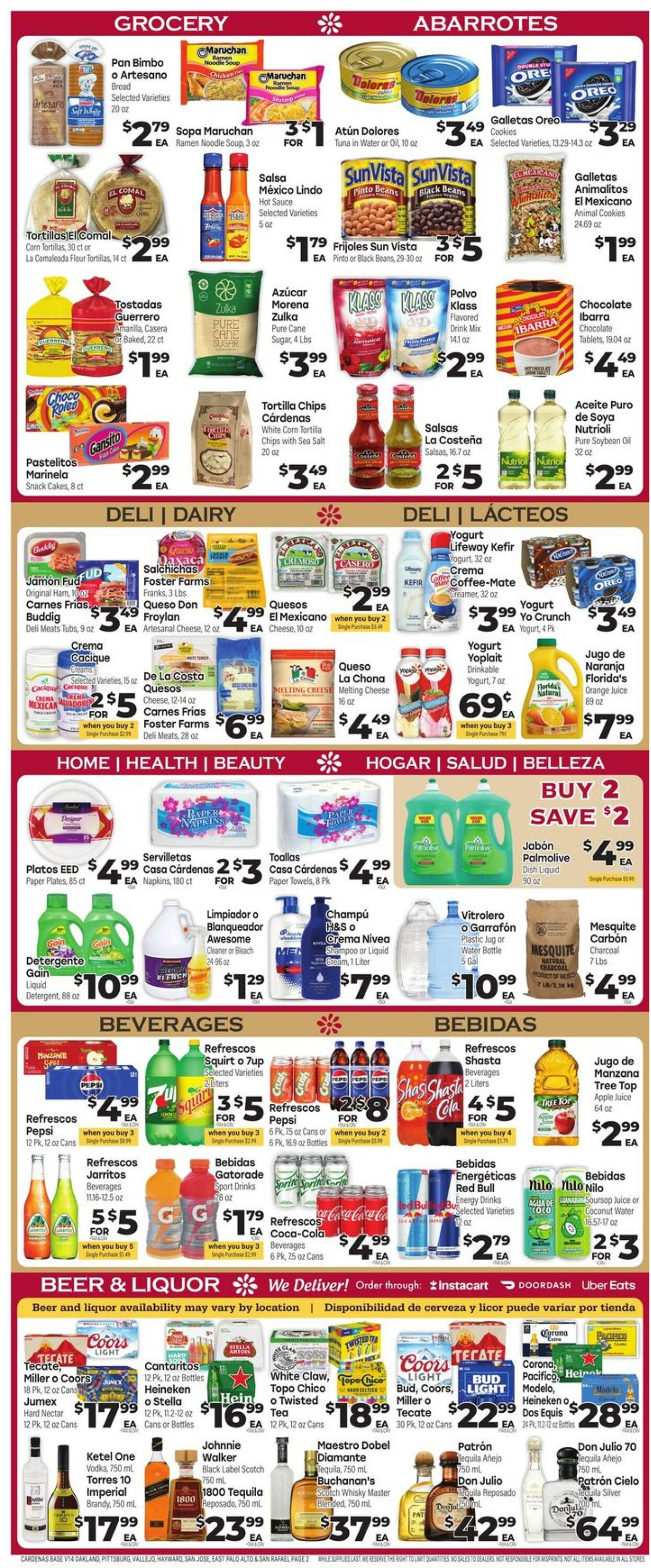 Weekly ad Cardenas Markets 01/15/2025 - 01/21/2025