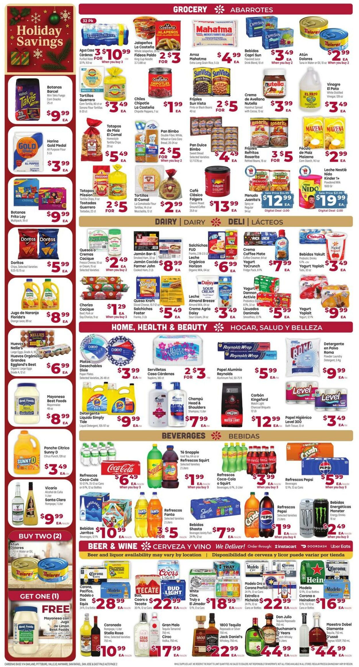 Weekly ad Cardenas Markets 12/03/2025 - 12/09/2025
