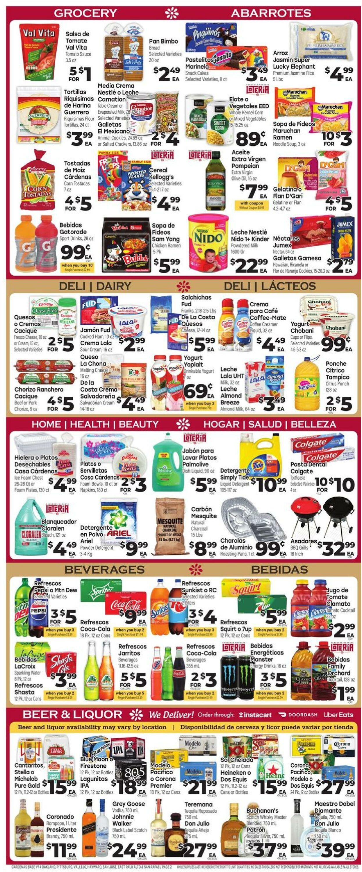 Weekly ad Cardenas Markets 07/24/2024 - 07/30/2024