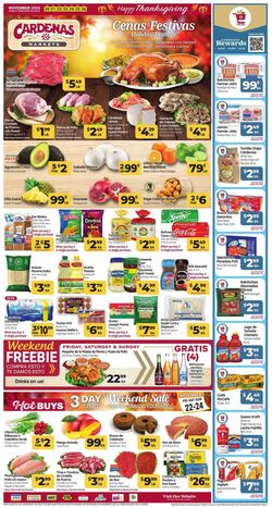 Weekly ad Cardenas Markets 11/20/2024 - 11/26/2024