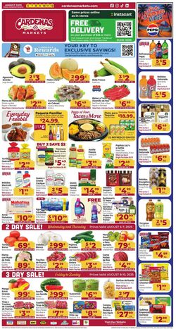 Weekly ad Cardenas Markets 08/06/2025 - 08/12/2025