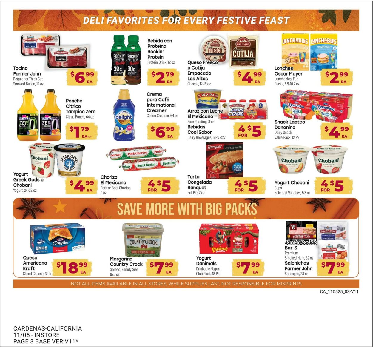 Weekly ad Cardenas Markets 11/05/2025 - 12/02/2025