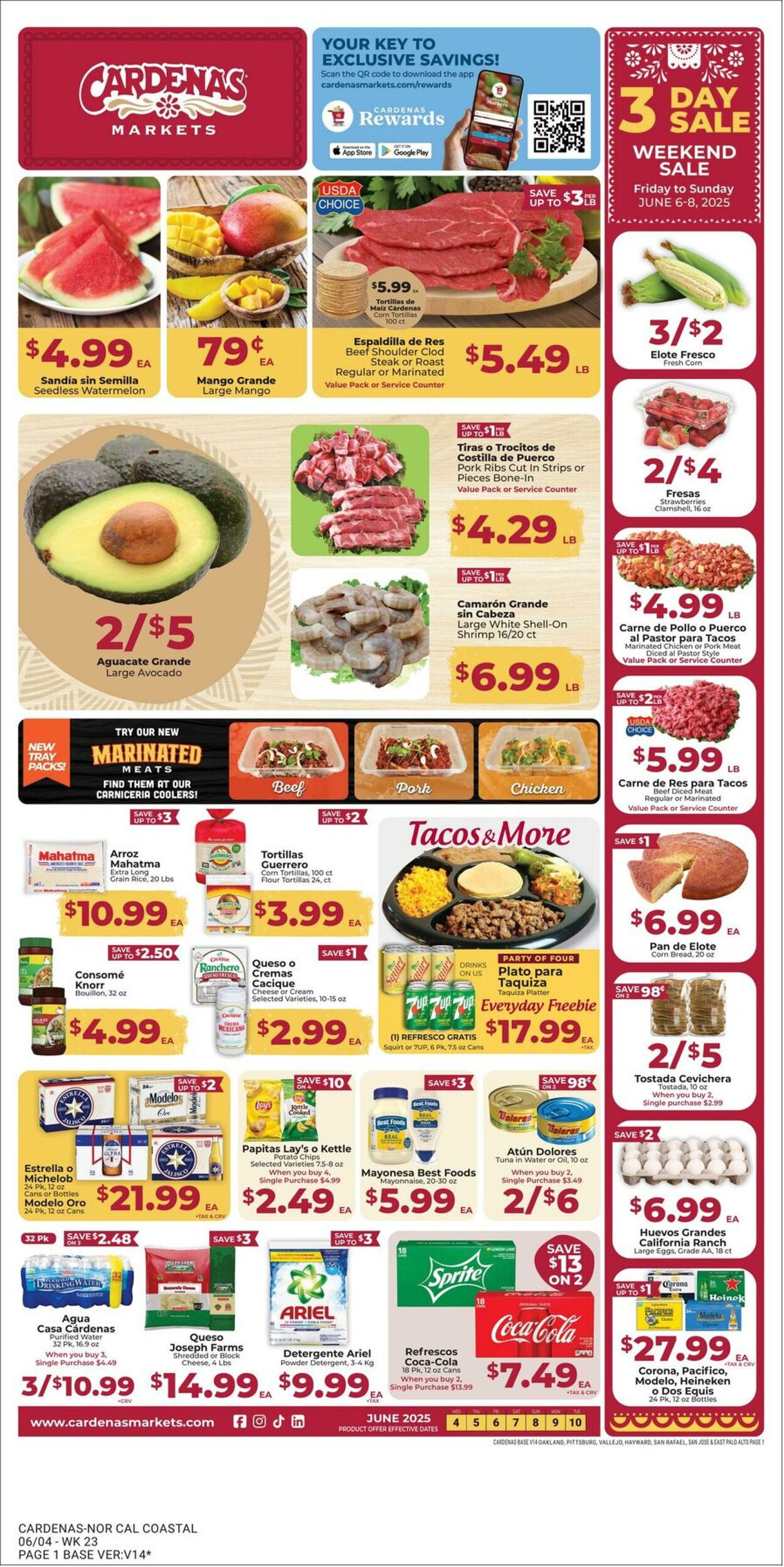 Weekly ad Cardenas Markets 06/04/2025 - 06/10/2025