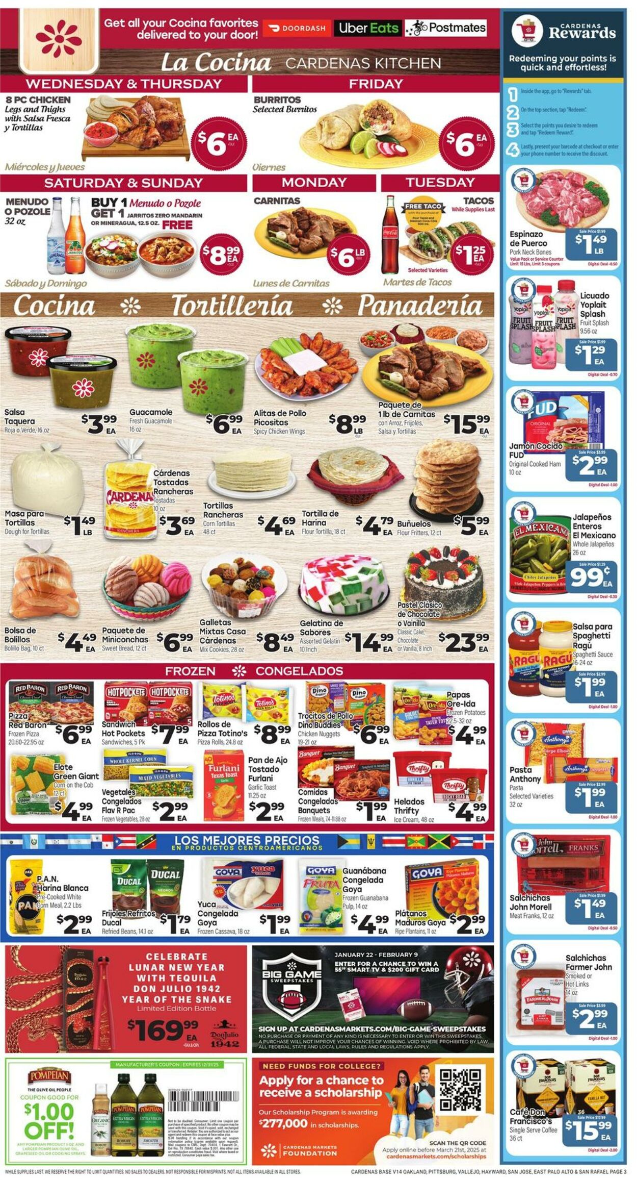 Weekly ad Cardenas Markets 01/22/2025 - 01/28/2025