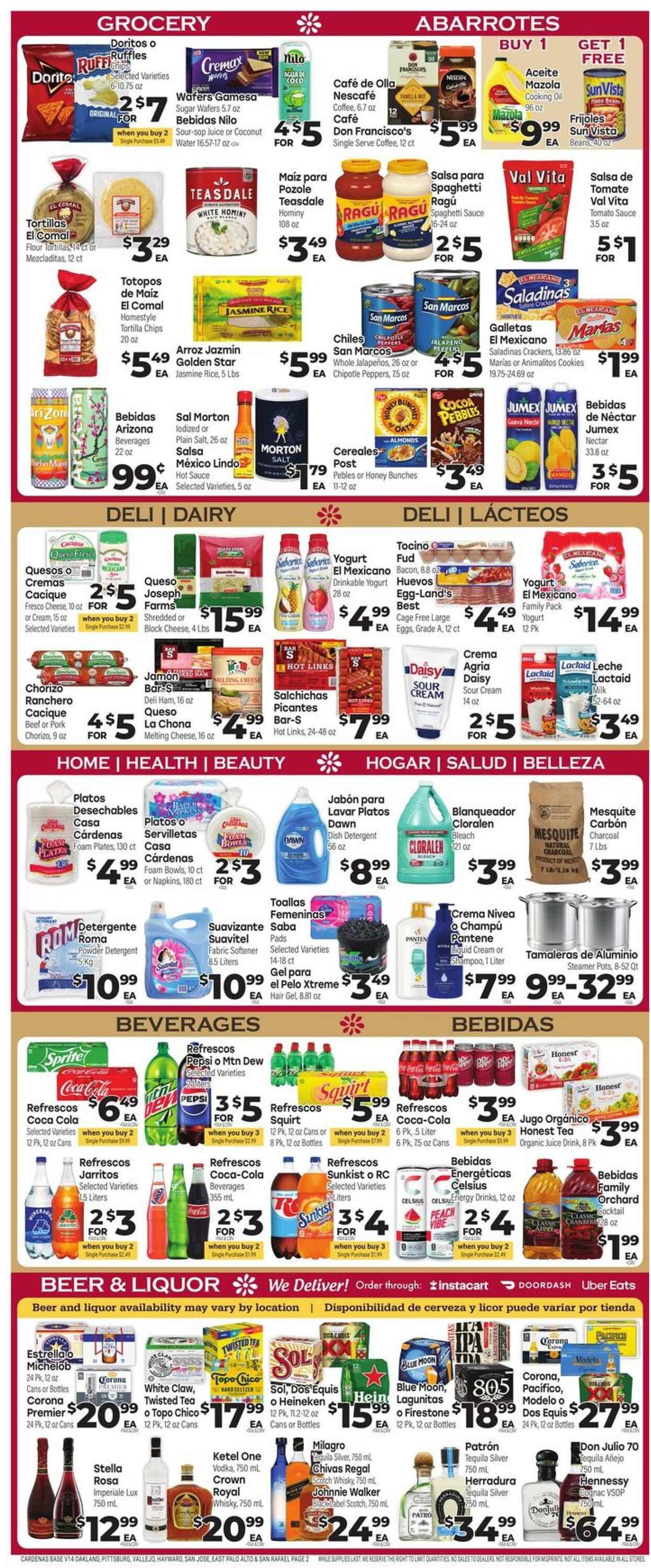 Weekly ad Cardenas Markets 09/25/2024 - 10/01/2024