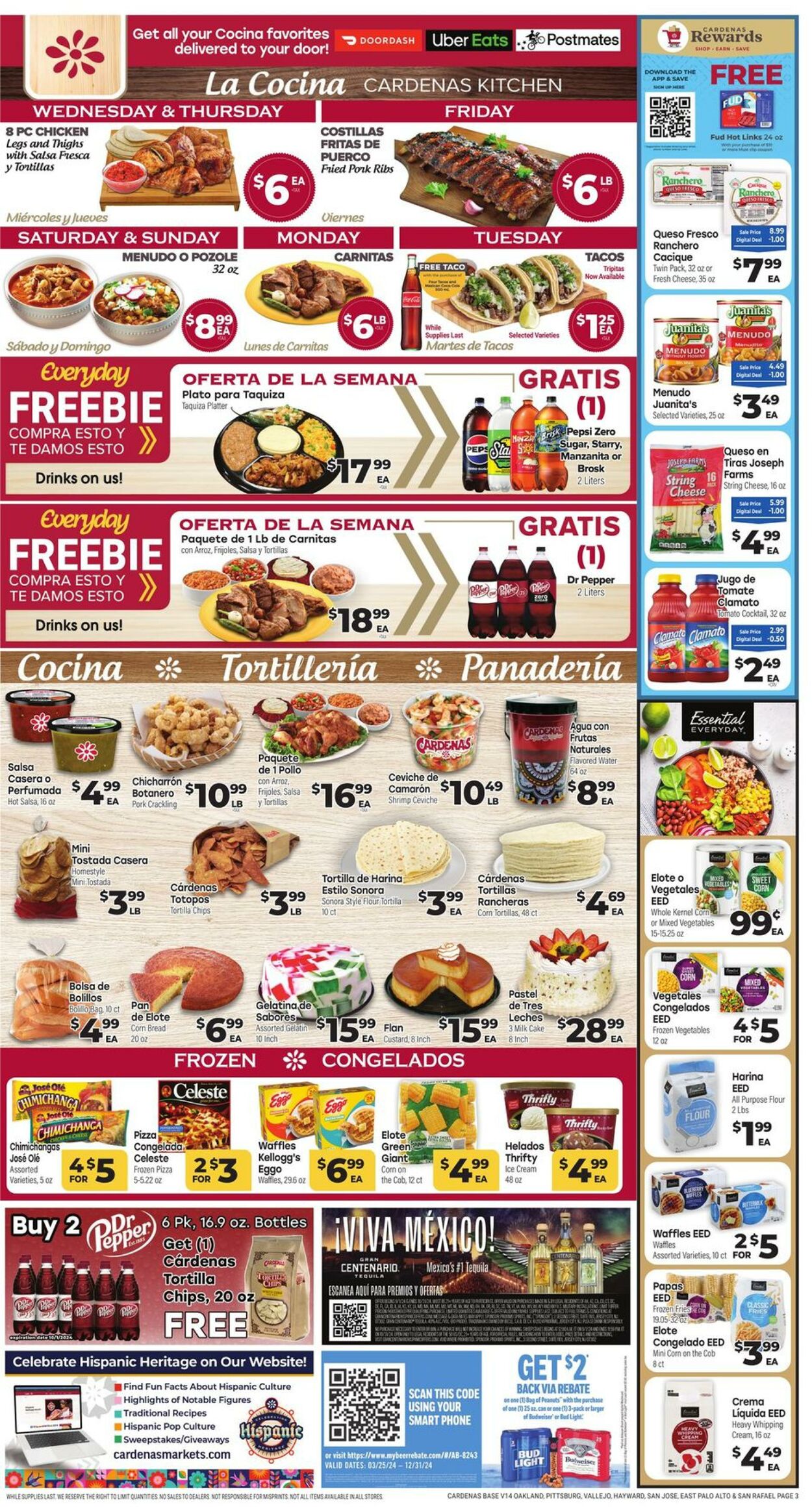 Weekly ad Cardenas Markets 09/25/2024 - 10/01/2024