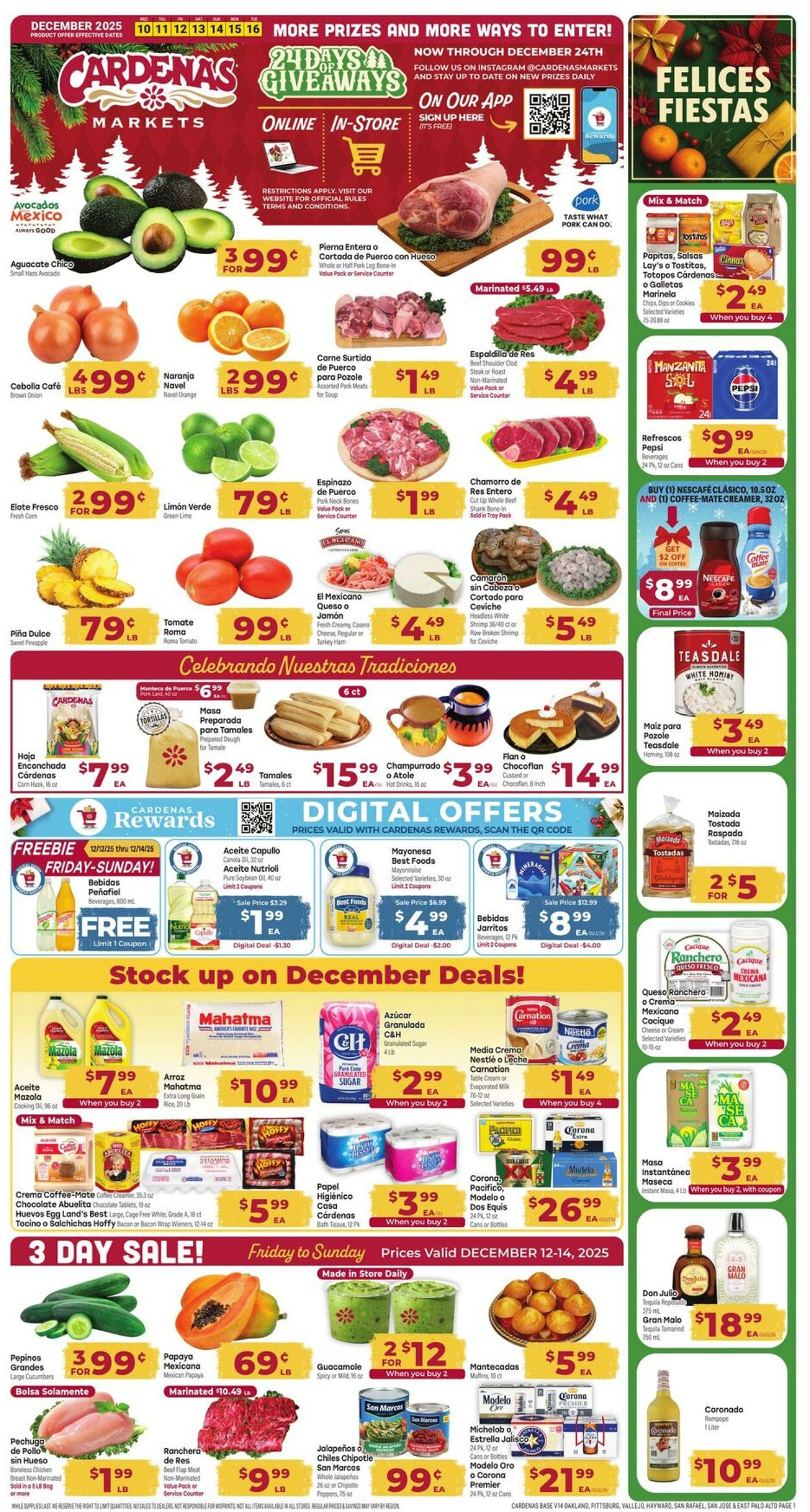 Weekly ad Cardenas Markets 12/10/2025 - 12/16/2025