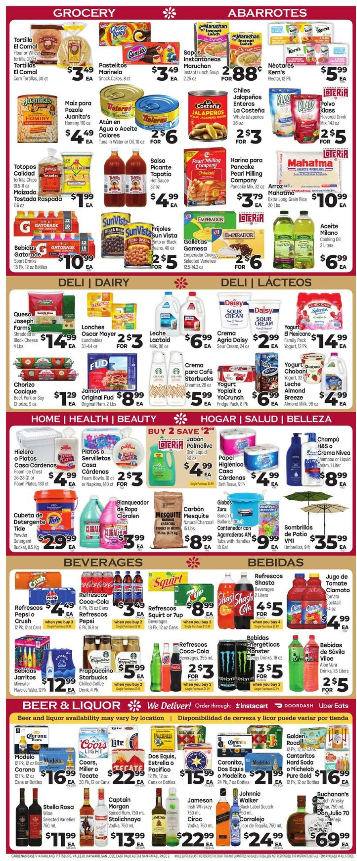 Weekly ad Cardenas Markets 07/31/2024 - 08/06/2024