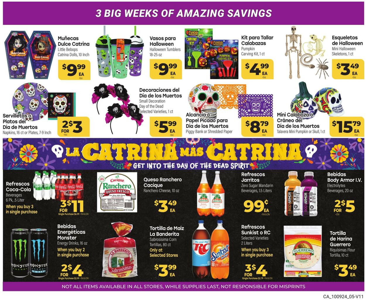 Weekly ad Cardenas Markets 10/09/2024 - 10/29/2024