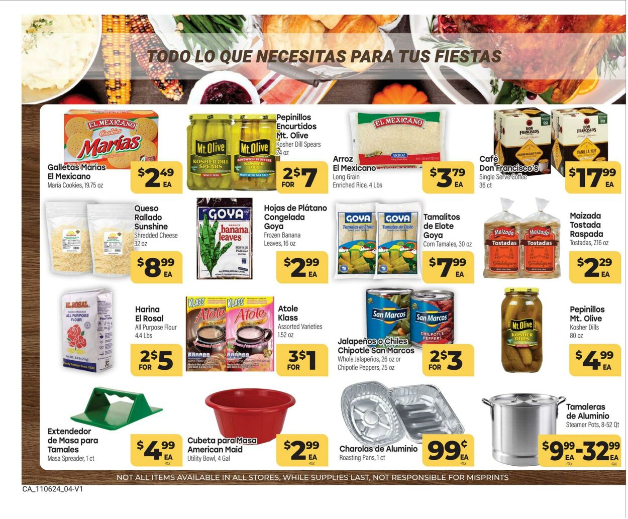 Weekly ad Cardenas Markets 11/06/2024 - 11/26/2024