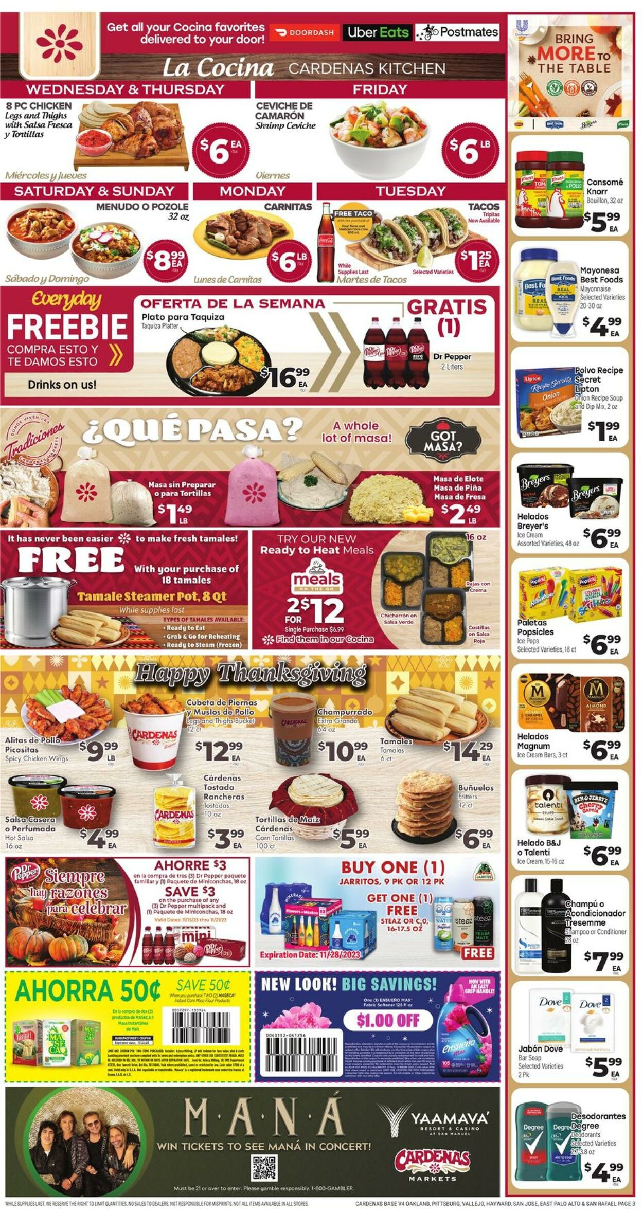 Weekly ad Cardenas Markets 11/15/2023 - 11/21/2023