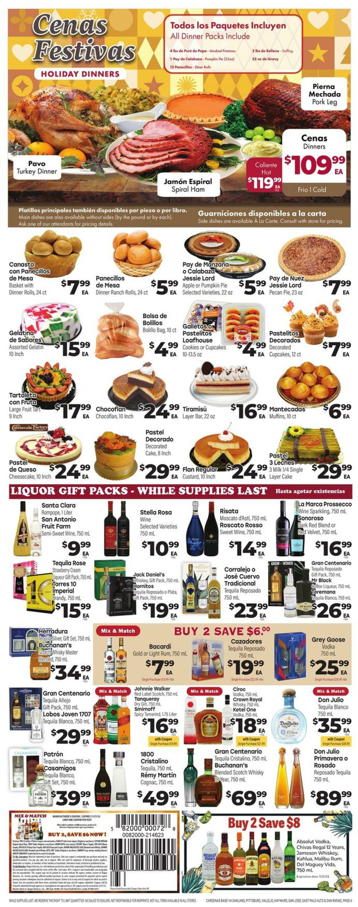 Weekly ad Cardenas Markets 11/15/2023 - 11/21/2023