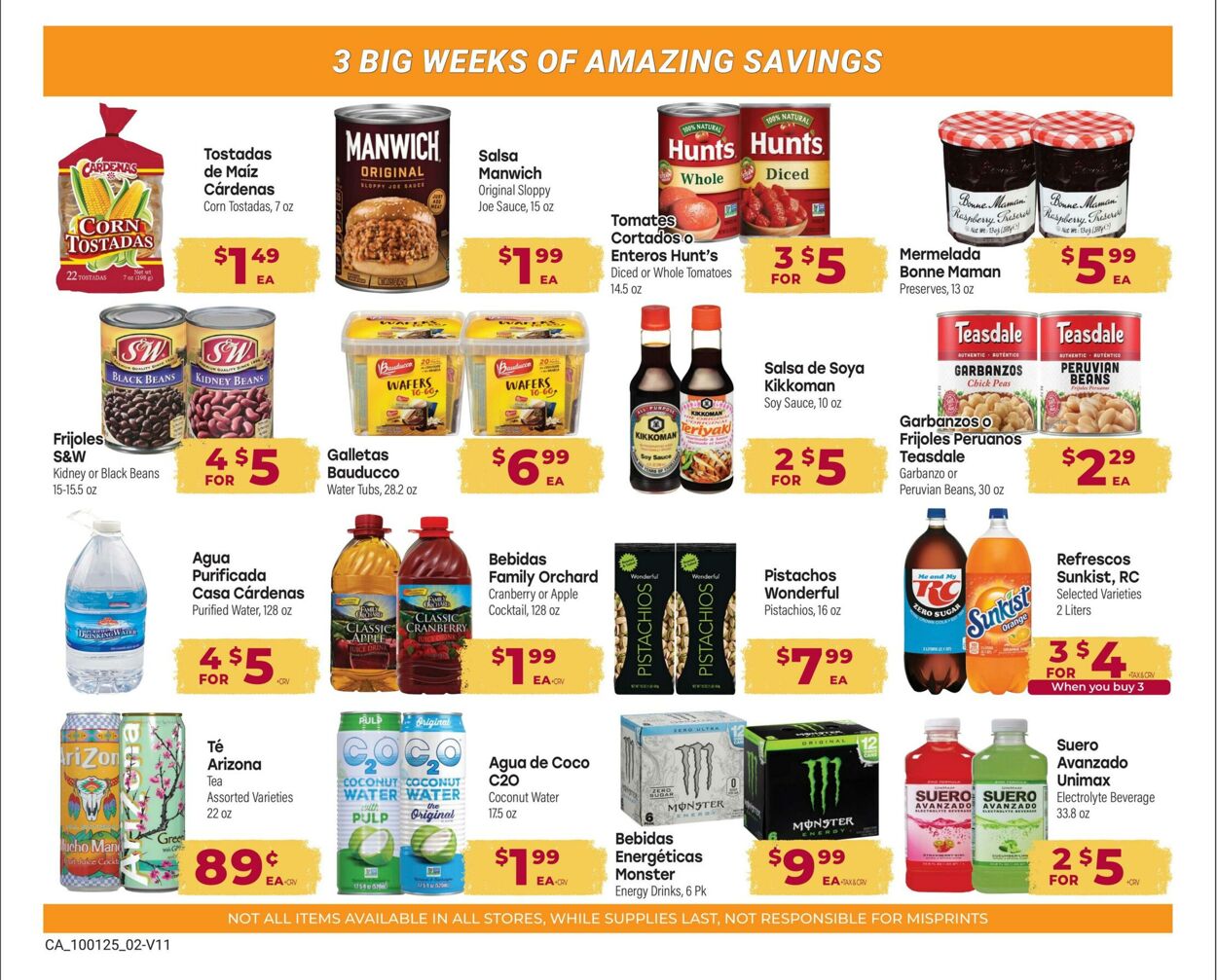 Weekly ad Cardenas Markets 10/02/2025 - 11/04/2025