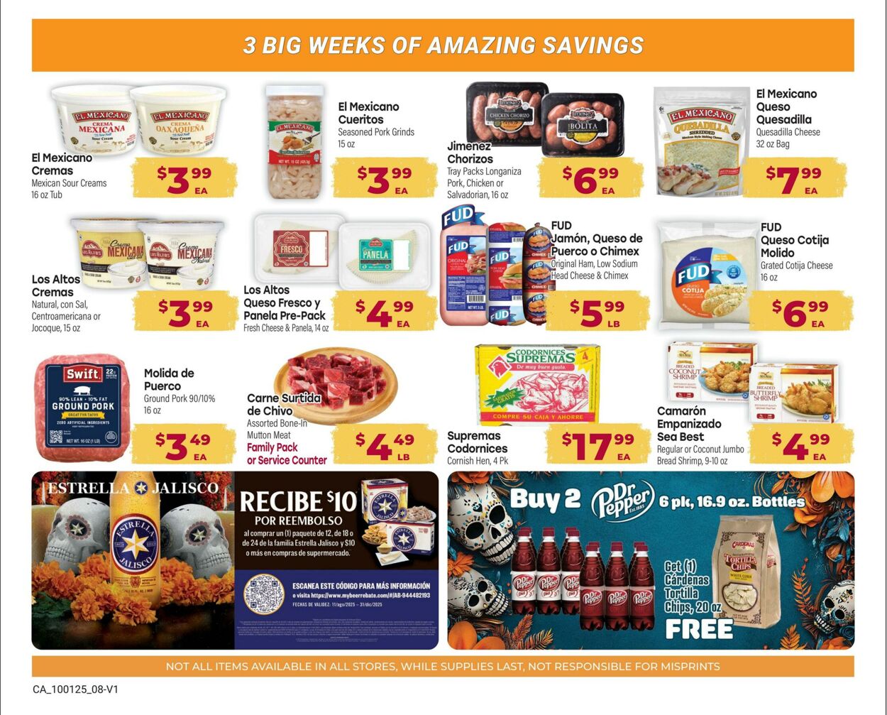 Weekly ad Cardenas Markets 10/02/2025 - 11/04/2025