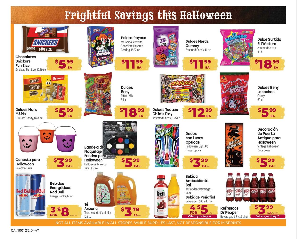 Weekly ad Cardenas Markets 10/02/2025 - 11/04/2025
