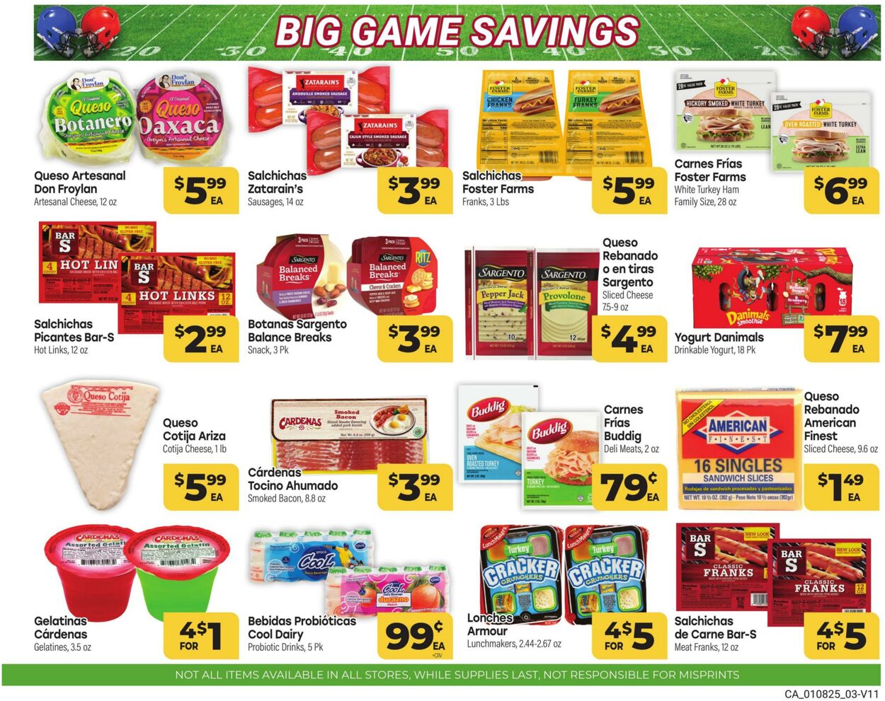 Weekly ad Cardenas Markets 01/08/2025 - 01/28/2025