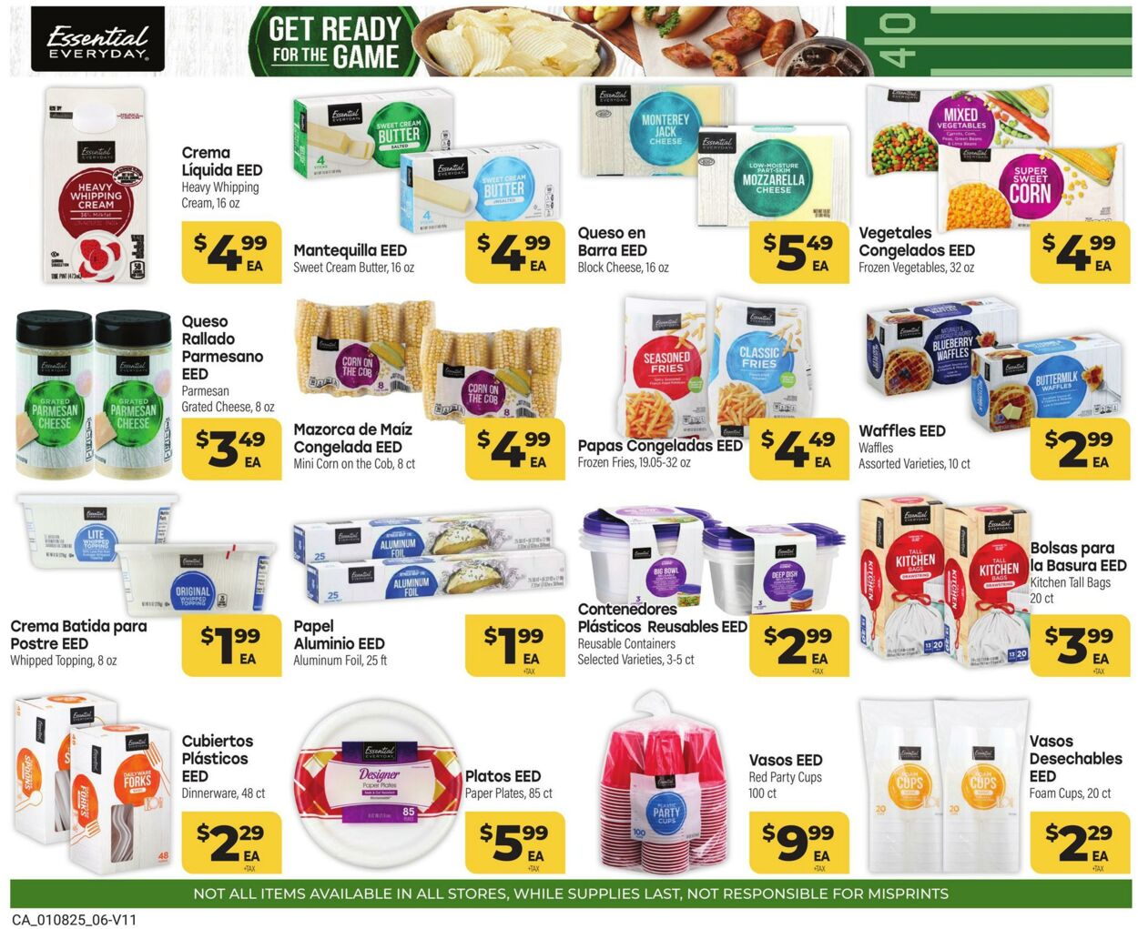 Weekly ad Cardenas Markets 01/08/2025 - 01/28/2025