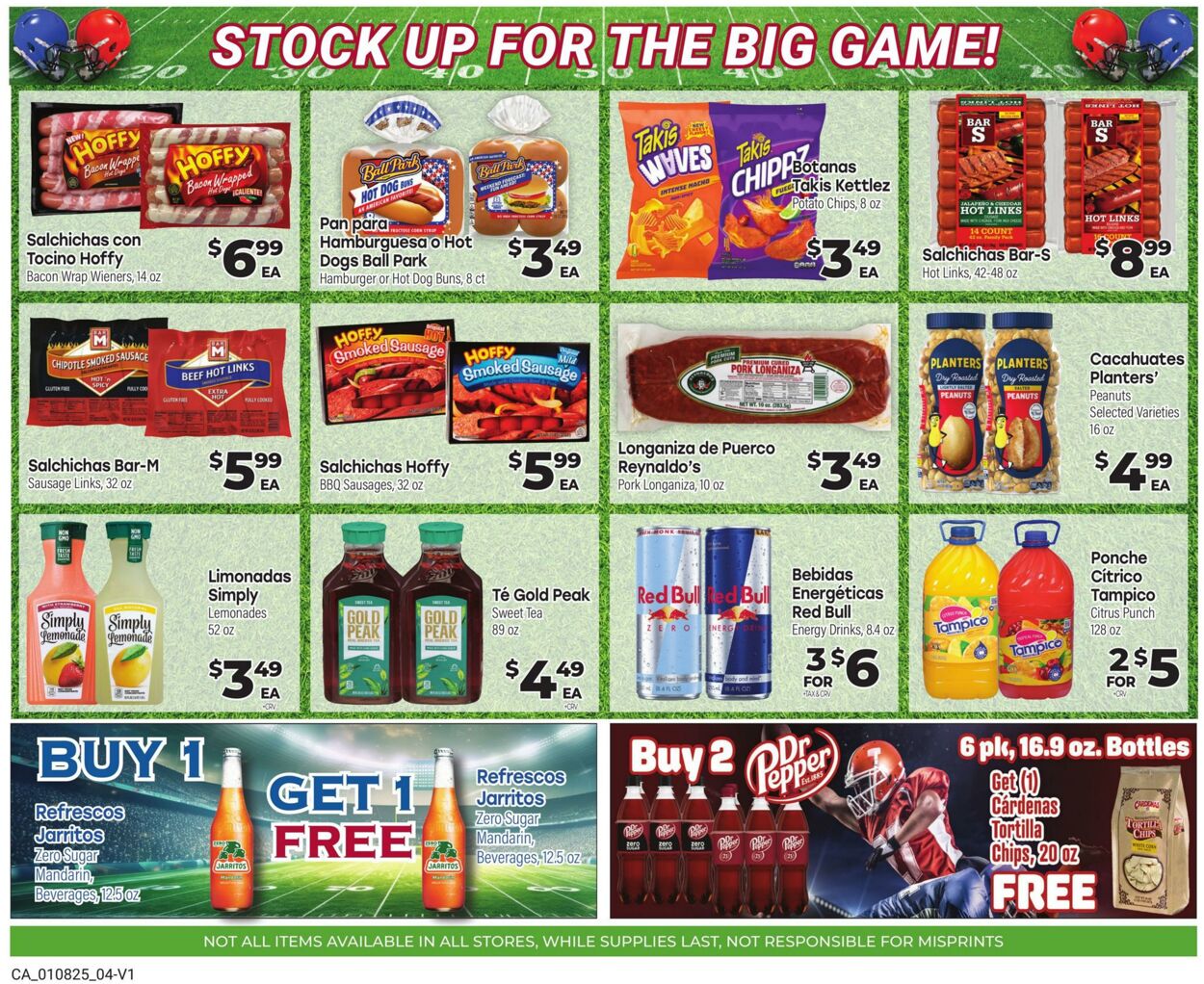 Weekly ad Cardenas Markets 01/08/2025 - 01/28/2025