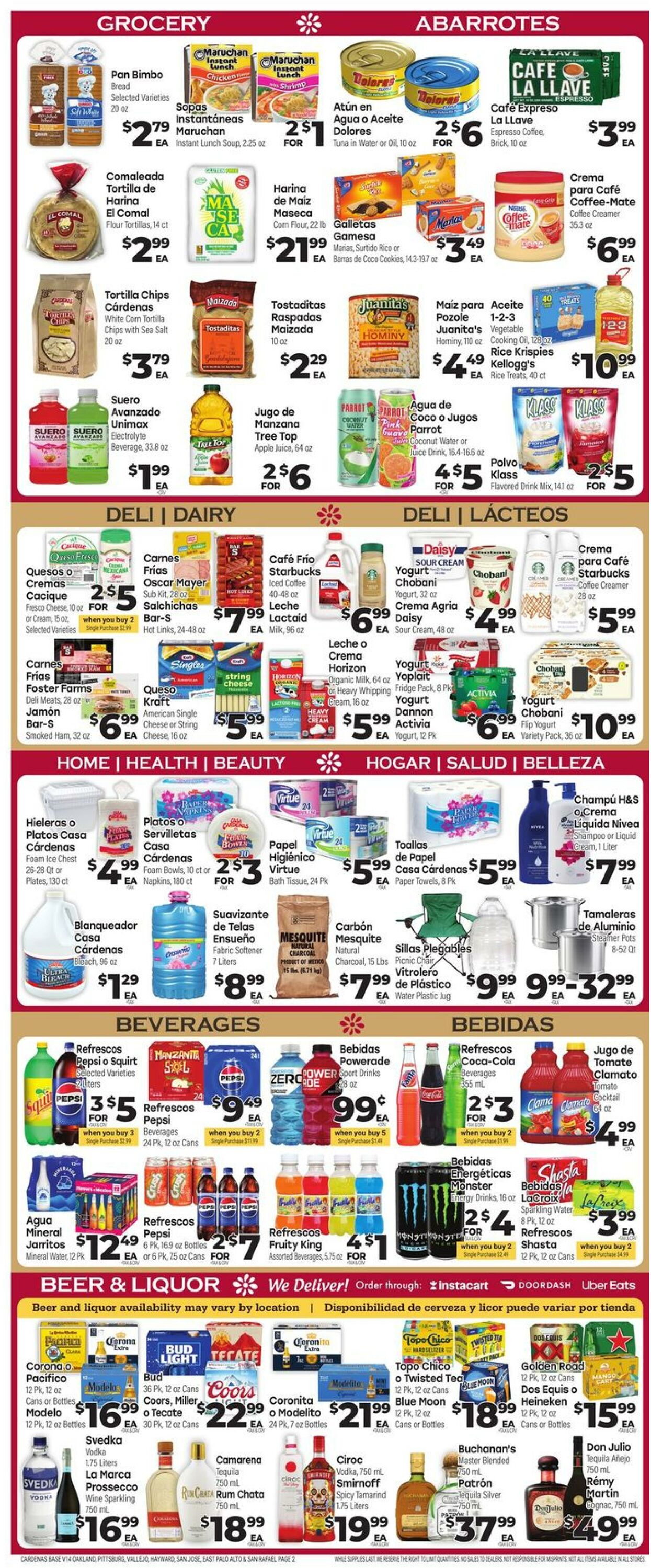 Weekly ad Cardenas Markets 09/04/2024 - 09/10/2024