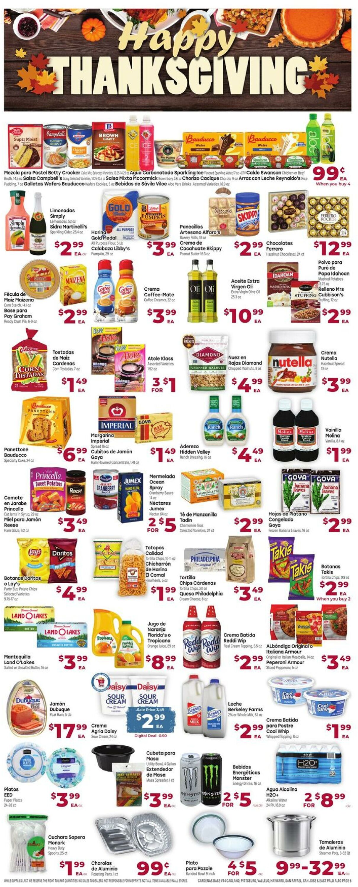 Weekly ad Cardenas Markets 11/19/2025 - 11/27/2025