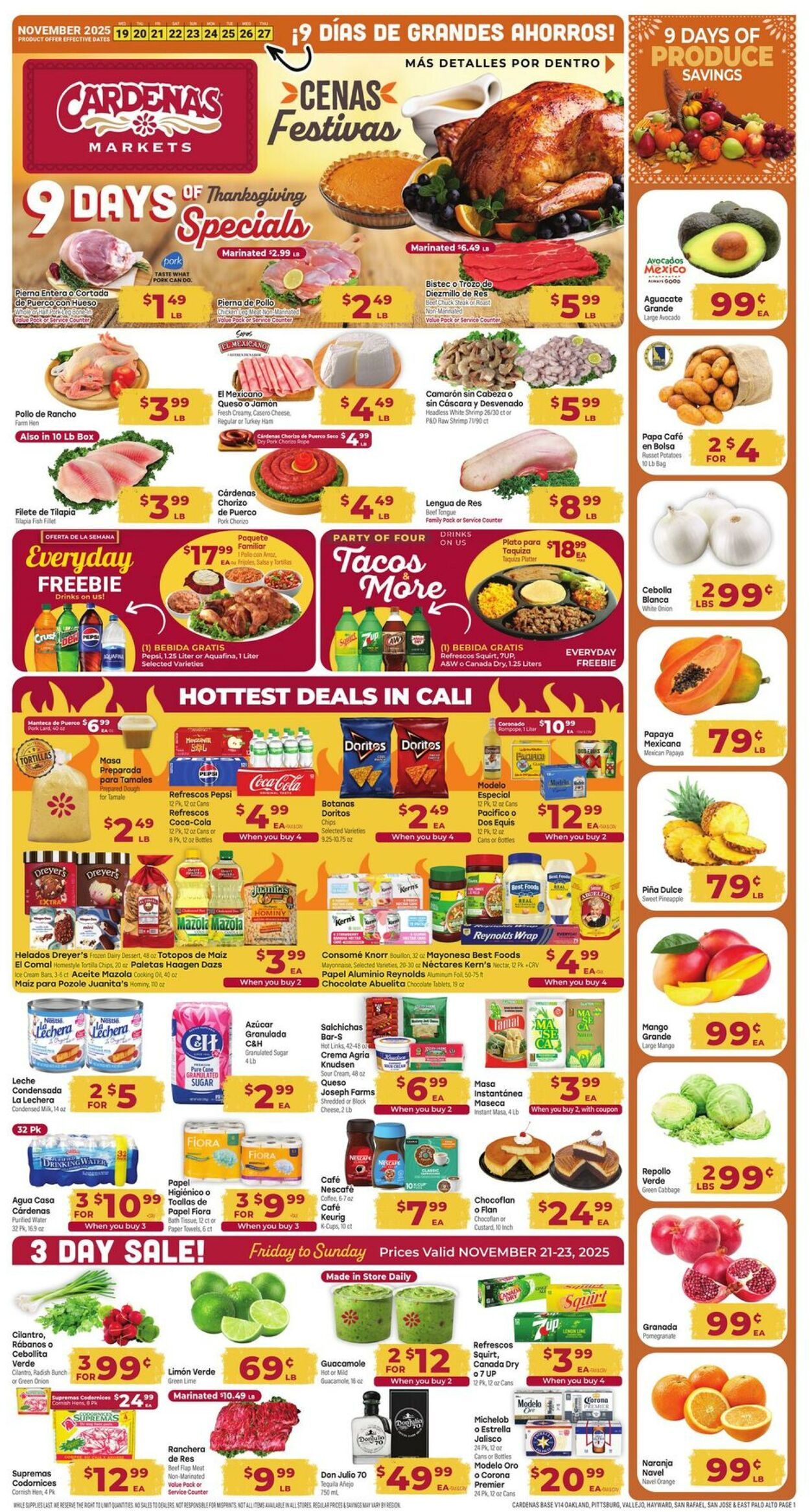 Weekly ad Cardenas Markets 11/19/2025 - 11/27/2025