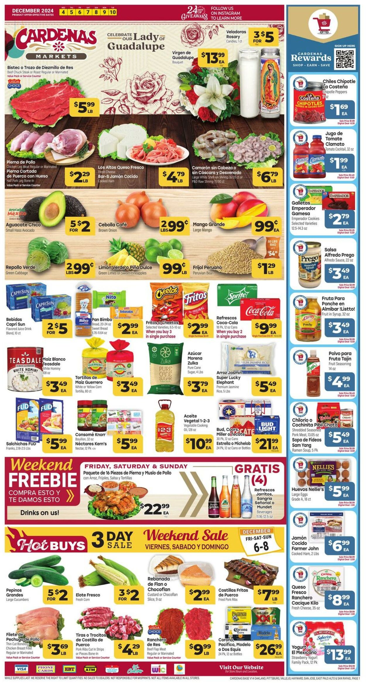 Weekly ad Cardenas Markets 12/04/2024 - 12/10/2024