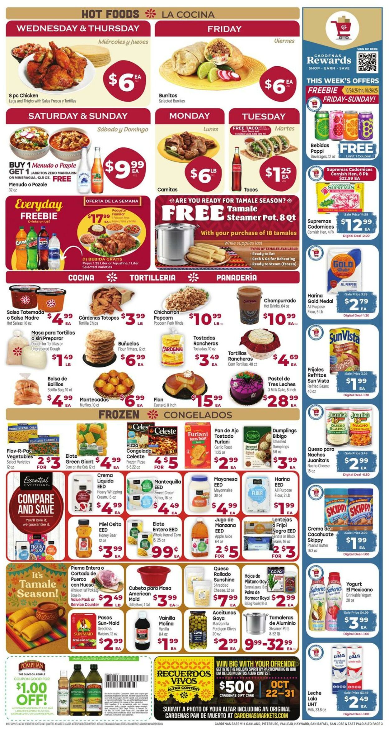 Weekly ad Cardenas Markets 10/22/2025 - 10/28/2025