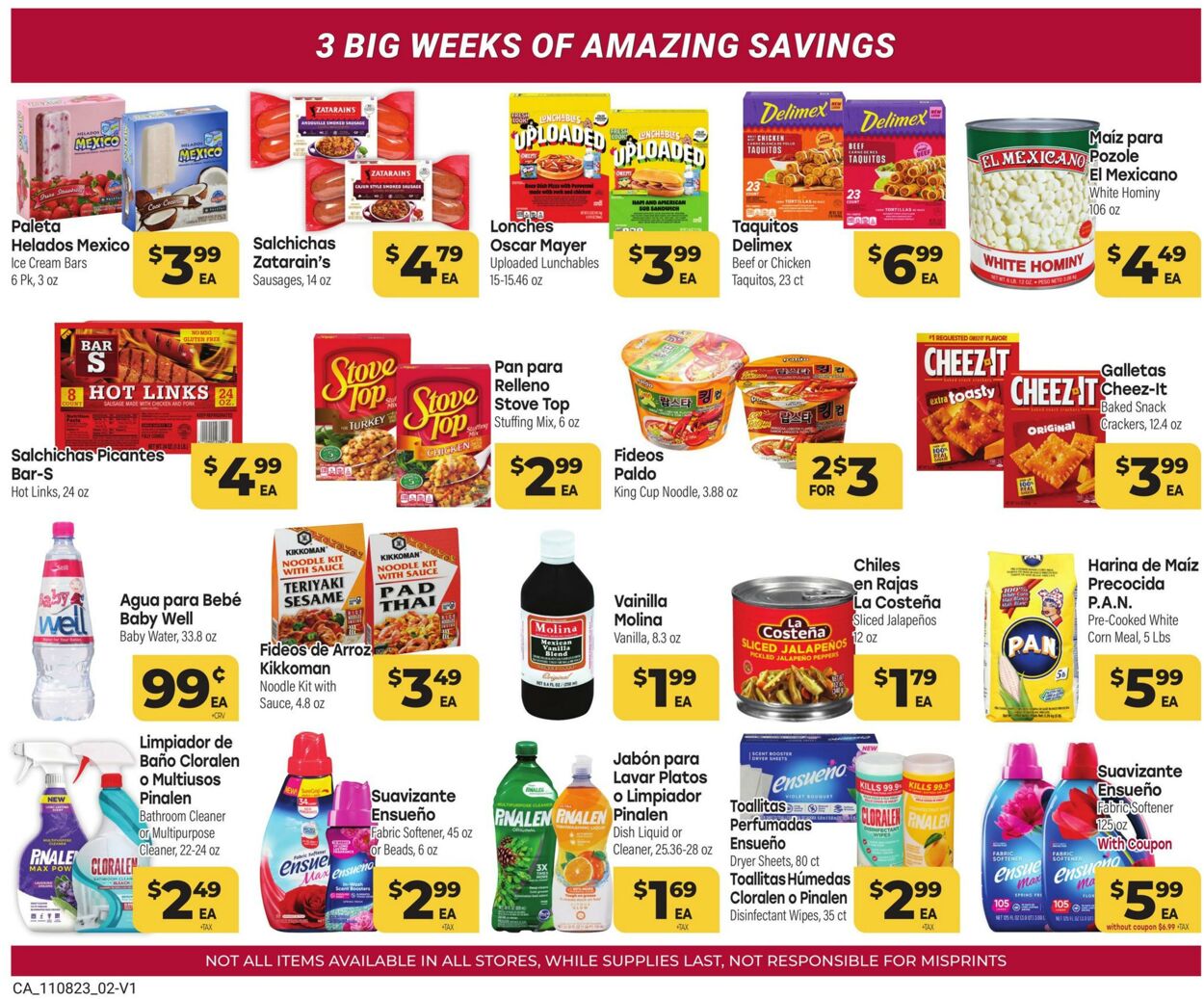 Weekly ad Cardenas Markets 11/08/2023 - 11/28/2023