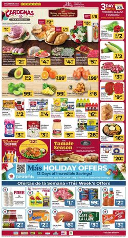 Weekly ad Cardenas Markets 12/11/2024 - 12/31/2024