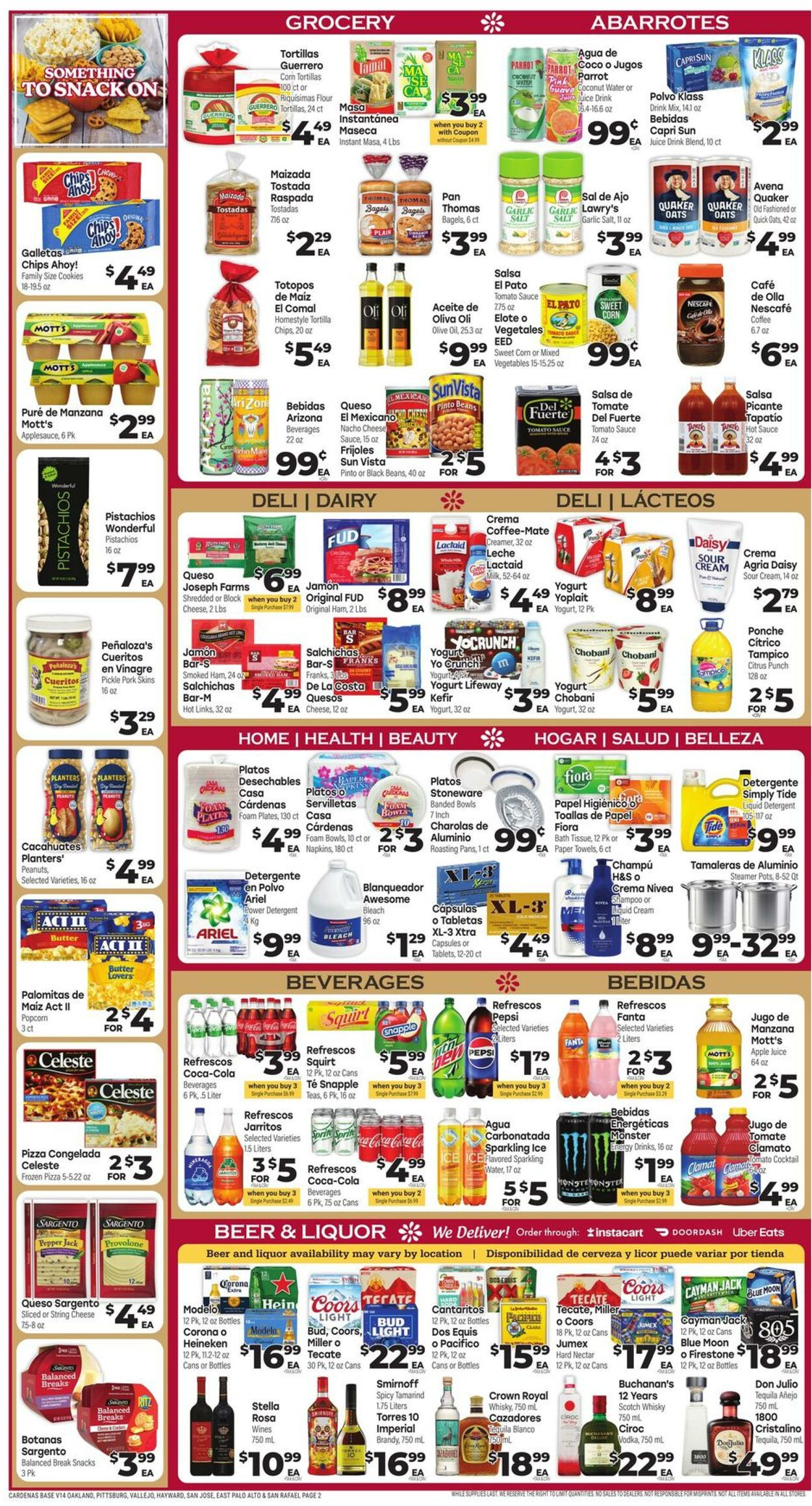 Weekly ad Cardenas Markets 01/08/2025 - 01/14/2025