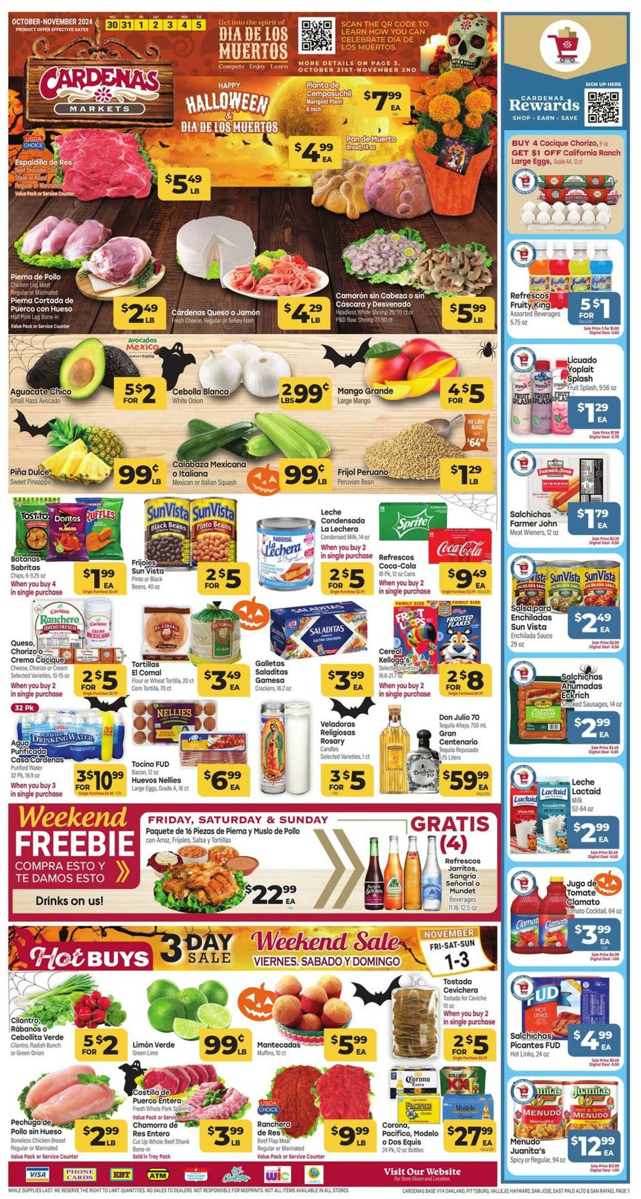 Weekly ad Cardenas Markets 10/30/2024 - 11/05/2024