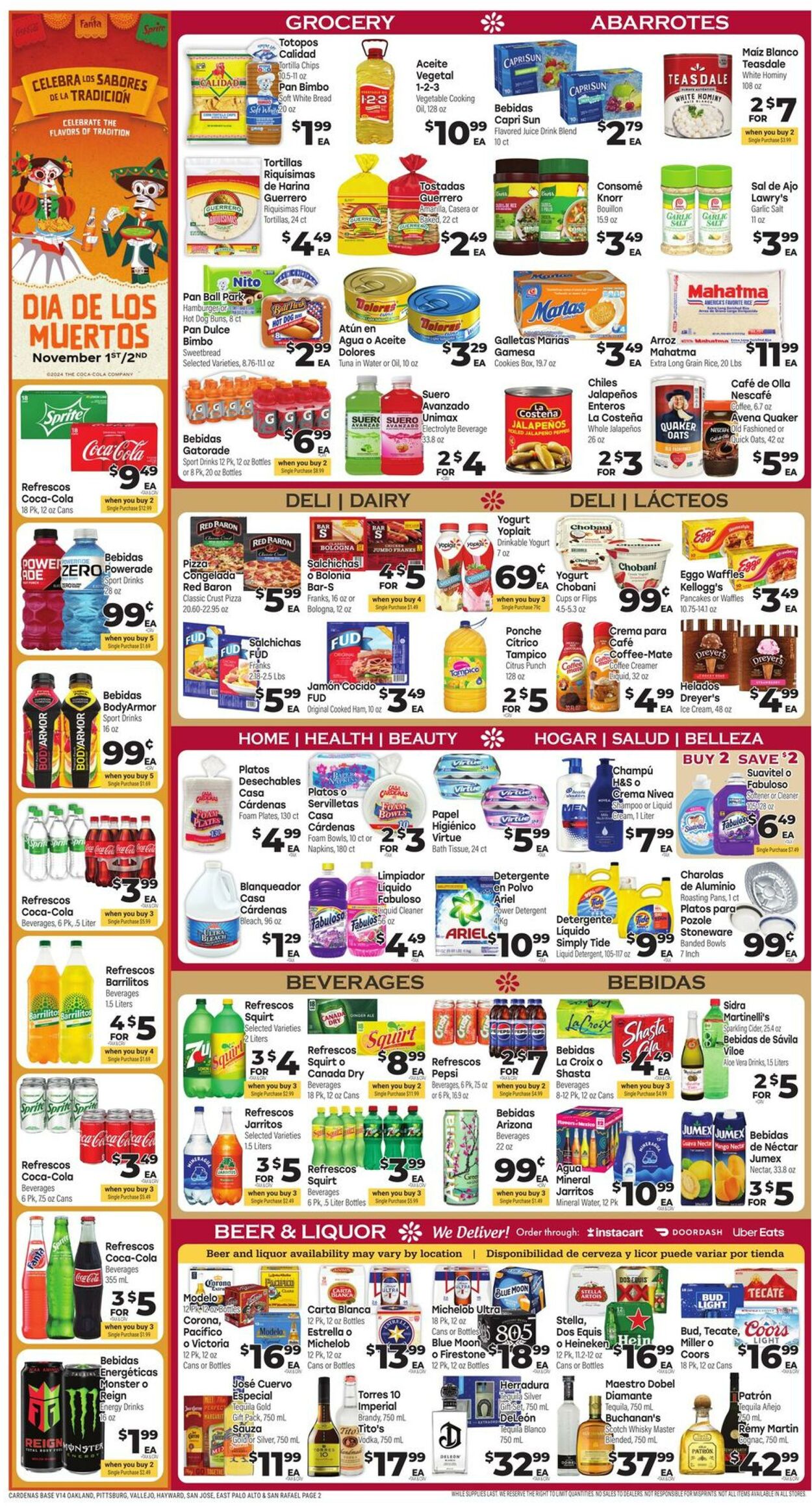 Weekly ad Cardenas Markets 10/30/2024 - 11/05/2024