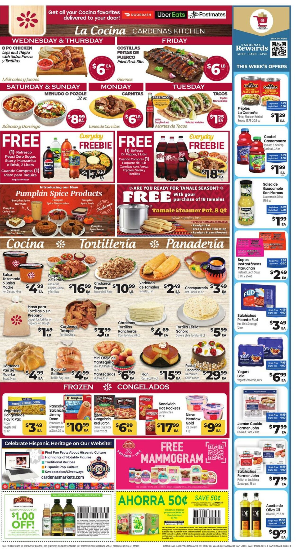 Weekly ad Cardenas Markets 10/02/2024 - 10/08/2024