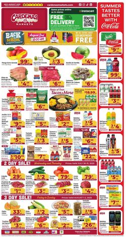 Weekly ad Cardenas Markets 07/30/2025 - 08/05/2025