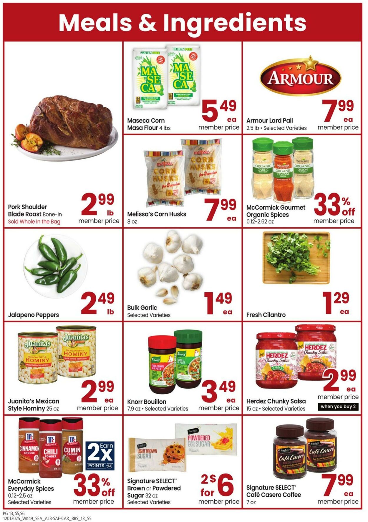 Weekly ad Carrs 12/01/2025 - 12/28/2025