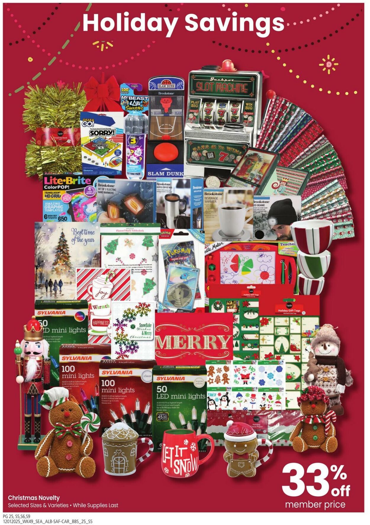 Weekly ad Carrs 12/01/2025 - 12/28/2025